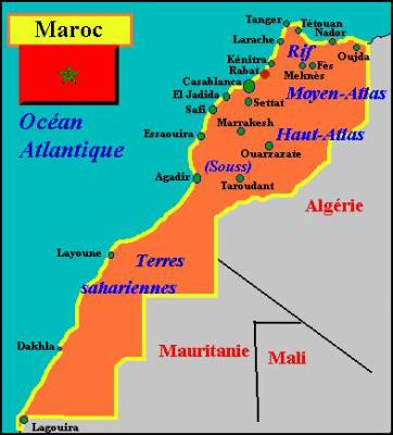 le maroc et tres belle du monde